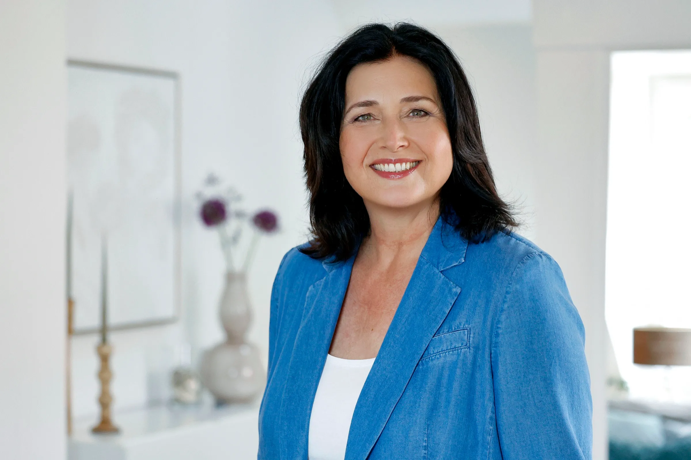 Stephanie Menz in ihrem Büro