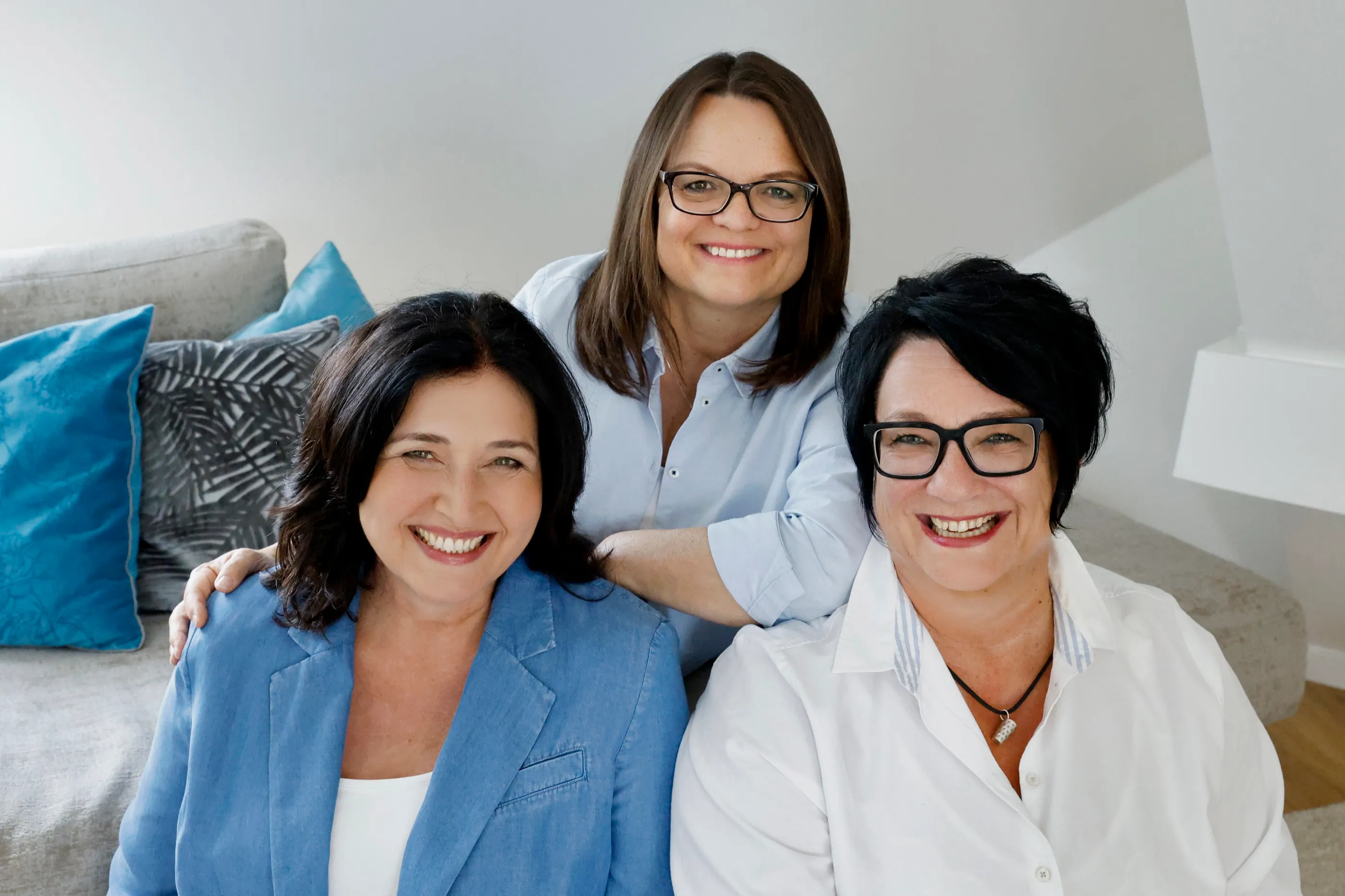 Isabelle König-Hoch, Andrea Schilder und Stephanie Menz